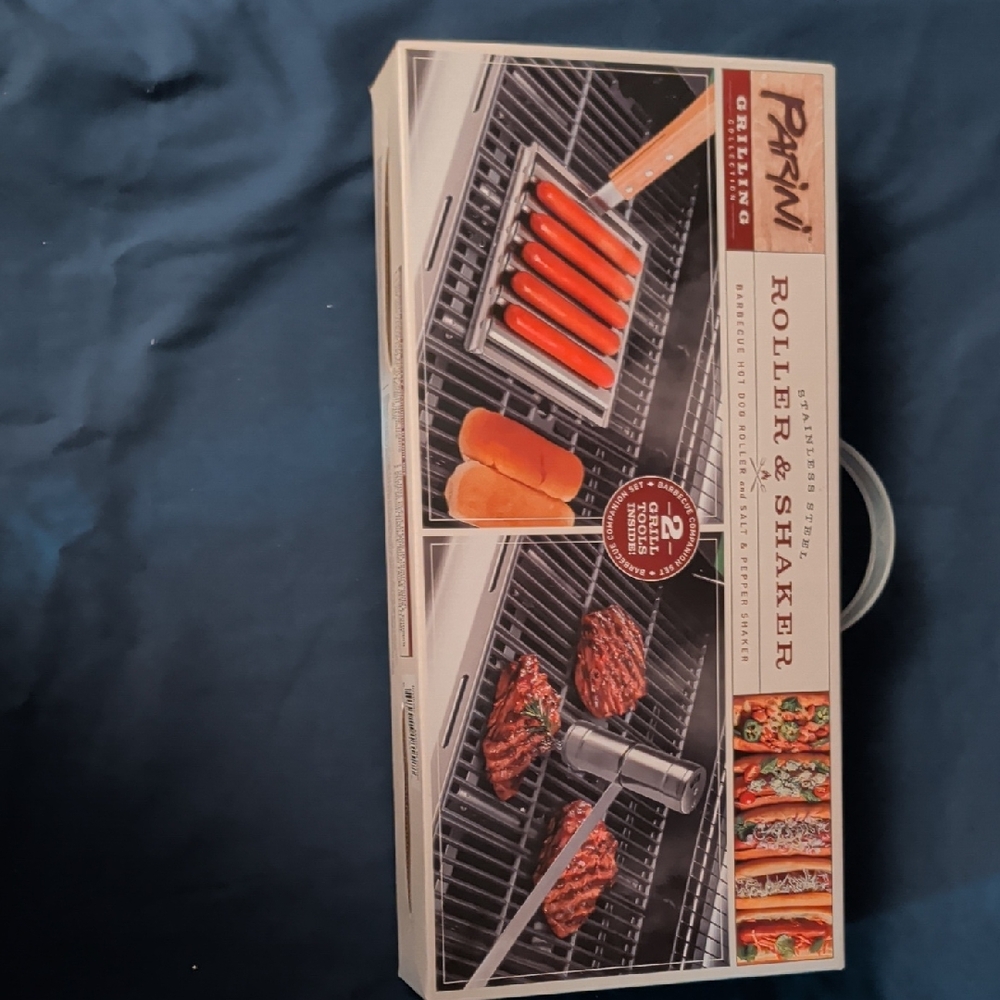 Patini BBQ Roller & Shaker - Silver